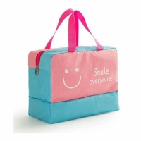 Дорожная сумка с отделением для обуви Bonjour Pink