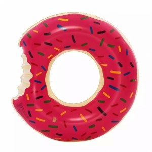 Детский надувной круг Пончик Pink 50 см