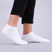Набор носков 5шт из прочного материала модал мужские 40-45 размер белые