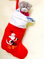 Рождественский носок с рисунком