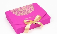 Подарочная коробка Фуксия 25х20х5 см (Розовый)