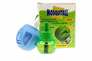 Фумигатор от комаров с жидкостью на 45 ночей на площадь от 20 м2 до 50 м2