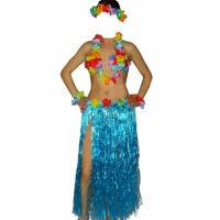 Карнавальный костюм Гавайский с длинной юбкой