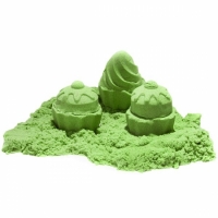 Кинетический песок зеленый 1кг