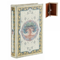 Книга-схованка сейф Загадки роду для грошей та цінностей, 26 см