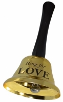 Колокольчик Ring for Love золотой