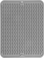 Килимок нековзкий для сушіння посуду 30*40см Gray