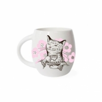 Кружка Кошка с чаем