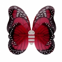 Крылья Бабочки пятнистые (красные) 42х48см