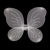 Крылья Бабочки средние (белые) 50х40см