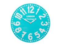 Настенные часы Лондон (бирюза)
