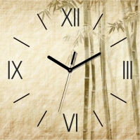 Настенные Часы Panorama Бамбуковые Листья