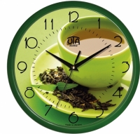 Настенные Часы Сlassic Чашка Зеленного Чая