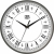 Настенные Часы Сlassic Римские Цифры Silver