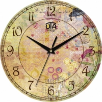 Настенные Часы Vintage Цветочная Фантазия