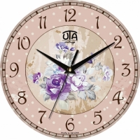 Настенные Часы Vintage Проминь (розовые)