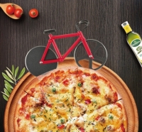 Нож для пиццы Велосипед красный