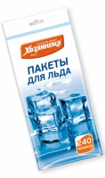 Пакет для льда ХОЗЯЮШКА 240 кубиков