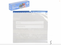 Пакет слайдер  для заморозки с замком-бегунком 23*25см  20 шт Пакет слайдер  для заморозки с замком-бегунком 23*25см  20 шт