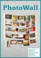 PhotoWall (ФотоСтена) для 40 фотографий