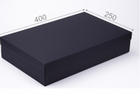 Подарочная коробка Grand черная 40x25x8см