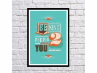 Постер Be Kind to People