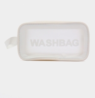 Прозрачная сумка-косметичка Washbag Medium White 26см
