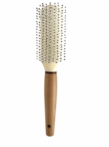 Расческа для волос браш Hair brush 23,7*4*2,5 cм с деревяной ручкой