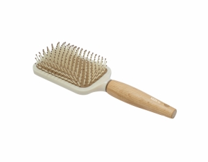 Расческа для волос массажная Hair brush 25,6*8,5*3,5 cм с деревяной ручкой