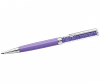 Ручка шариковая Amethyst с кристаллами фиолетовая