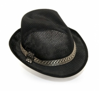 Шляпа Федора (черная)