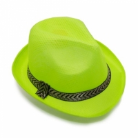 Шляпа Федора (зеленая)