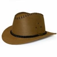 Шляпа Кантри светло-коричневая