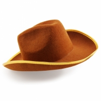Шляпа Ковбоя коричневая