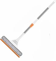 Швабра телескопічна двостороння 2 в 1 для вікон, дзеркал та речей