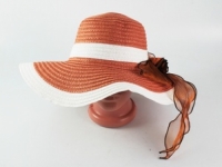 Соломенная шляпа Легже 40 см светло-коричневая
