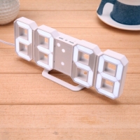 Фото Светодиодные цифровые часы White clock