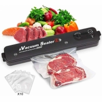Вакууматор для вакуумного пакування продуктів Freshpack Pro Black