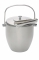 Ведерко для льда из нержавеющей стали с крышкой и щипцами