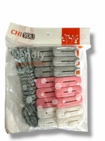 Верёвка для сушки белья 5 м с прищепками (16 шт) — набор для дома и путешествий