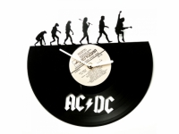 Виниловые часы AC/DC