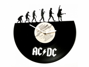 Виниловые часы AC/DC
