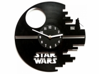 Виниловые часы Death Star