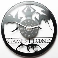 Фото Виниловые часы Game of Thrones