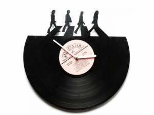 Виниловые часы The Beatles