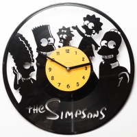 Виниловые часы The Simpsons