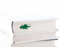 Фото Закладка для книг Динозавр Трицератопс